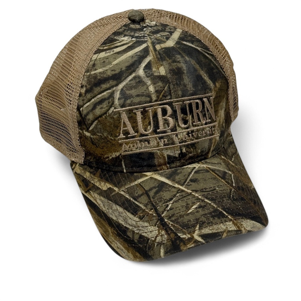Auburn University Tigers Camo Trucker Hat NCAA The‎ Game Adjustable Baseball